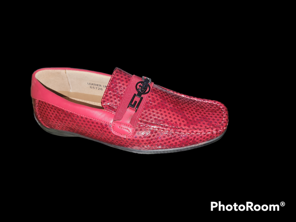 SCANS Red Loafers